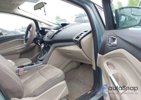 2013 Ford C-Max Hybrid Se from USA, damaged, VIN 1FADP5AU6DL554407